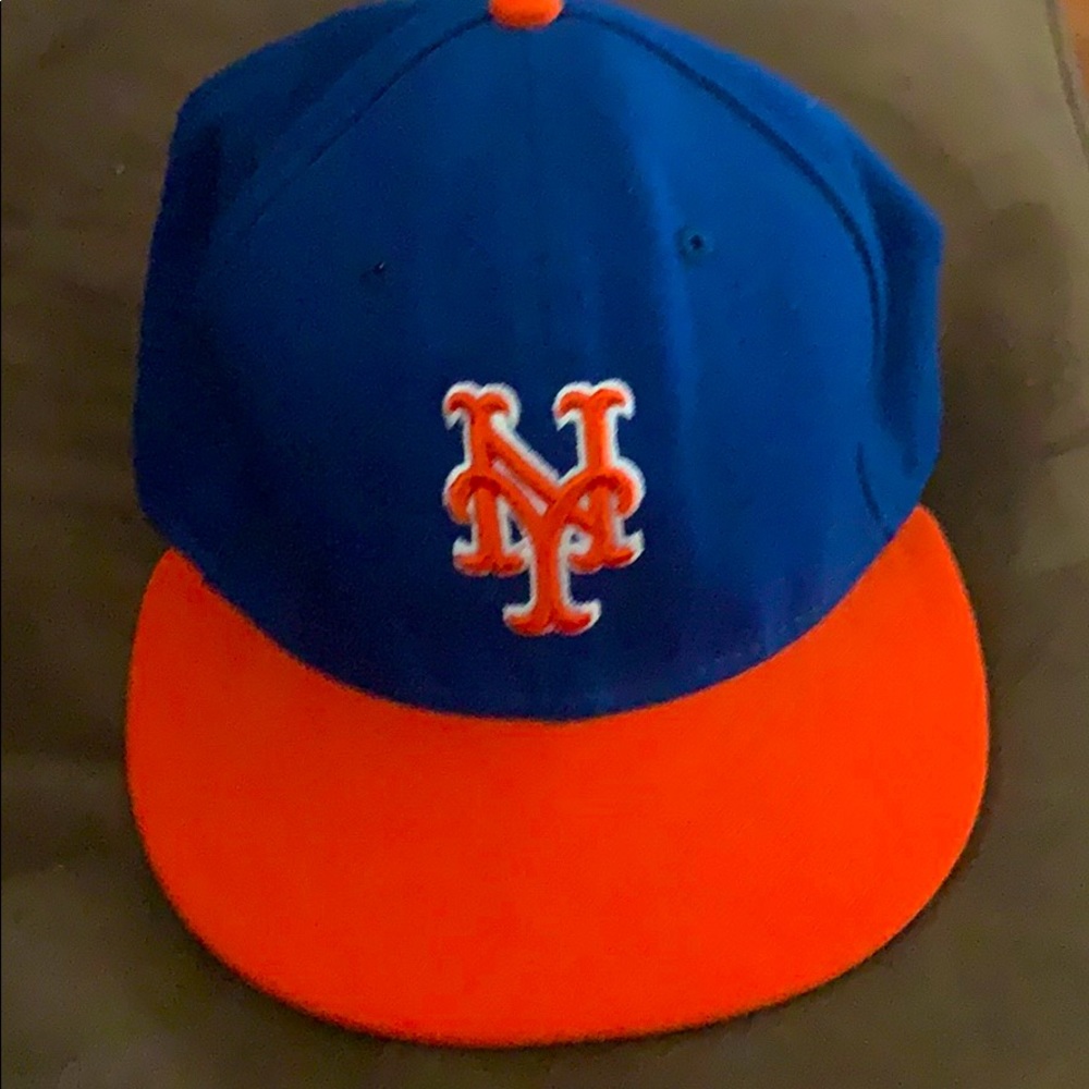 NY METS fitted cap